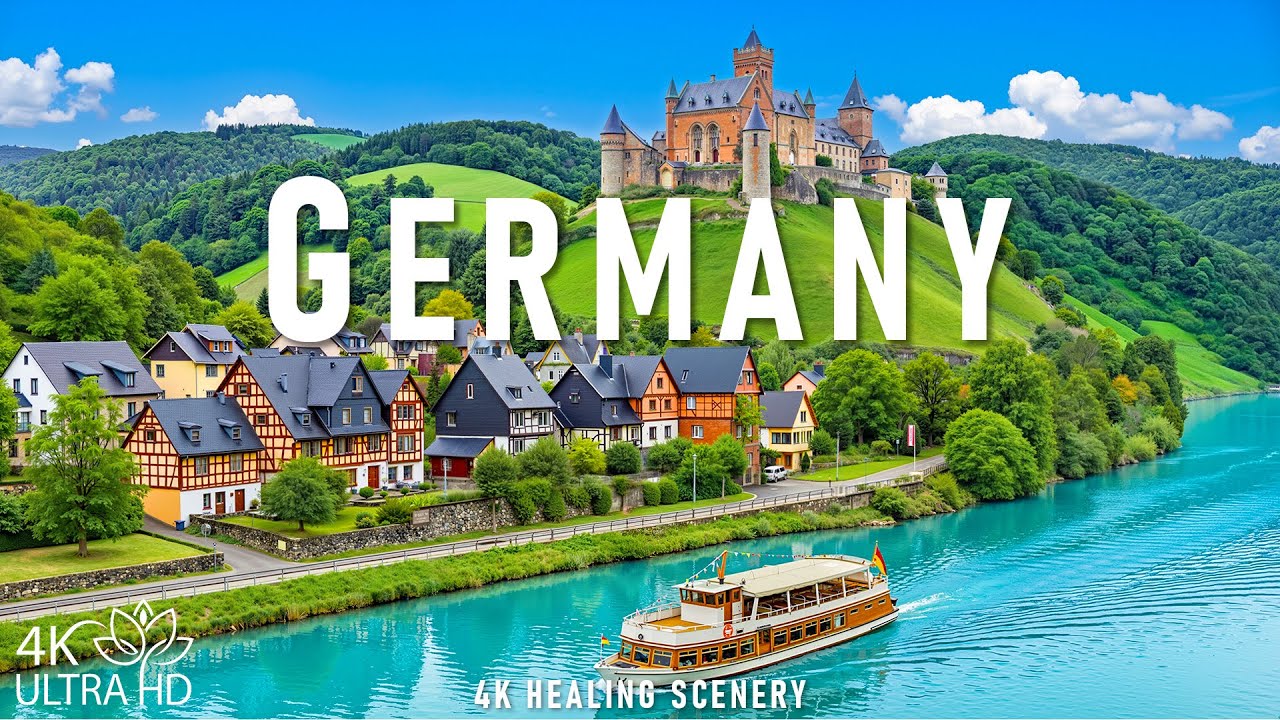Германия, 4K Ultra HD | Пышные лесные пейзажи, очаровательные деревни и умиротворяющая природа