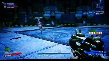 Zero and Axton team up to defeat Pyro Pete The Ultra Invincible in UVHM