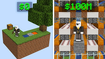 I Became a Millionaire from only a Skyblock Island