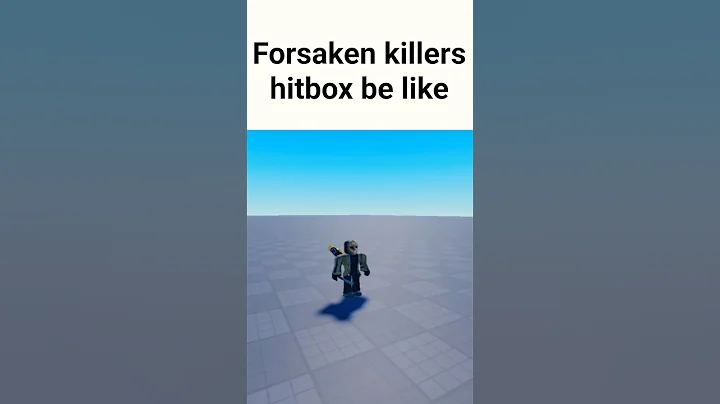 forsaken killers hitbox be like #roblox #robloxanimation #forsaken
