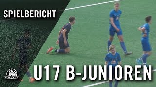 SC Victoria Hamburg U17 – SC Sternschanze U17 (4. Spieltag, Landesliga U17)