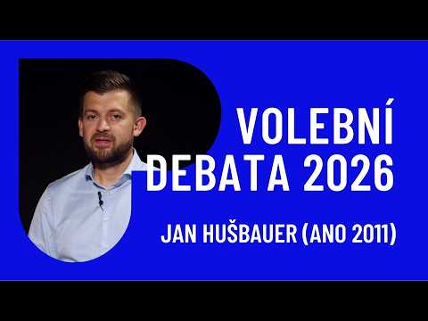 Volební debata Praha TV: Jan Hušbauer (ANO 2011) | Komunální volby 2026