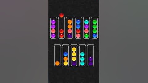 Level 524 of Ball Sort Color Water Puzzle