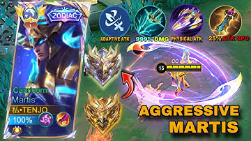 MARTIS BEST GUIDE TO RANK UP FASTER IN 2025!🔥 (martis recommended build and emblem) -MLBB