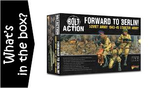 Forward to Berlin- 3rd edition Bolt Action Soviet Starter Army - Unboxing & Review
