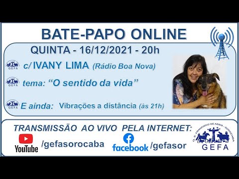 Assista: Bate-papo online - c/ IVANY LIMA (16/12/2021)
