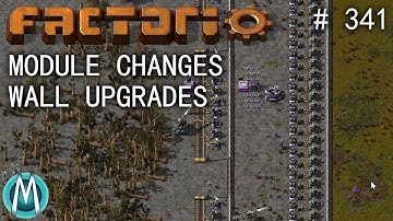 [Factorio 1.1 4K] Angel/Bobs Ep 341: Module Changes & Wall Upgrades