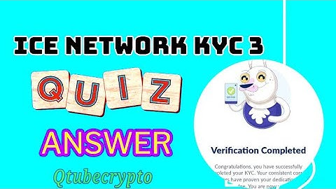 Ice Quiz Answers #ice #quiz #icequiz #icequizanswers #qtubecrypto #airdrop