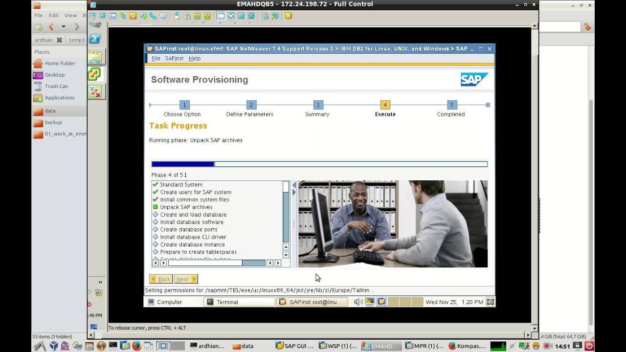 Installation of sap netweaver 7 4 using db2 10 5 fp 3 on sles 11 sp 4