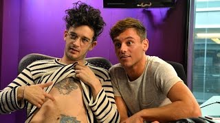 The 1975's Matty Healy interviewed Tom Daley // BBCR1's Breakfast Show [PART 2]