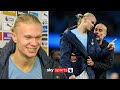 Haaland's Post-Match Reaction After Man City’s 3-1 Win vs Bournemouth ⚽