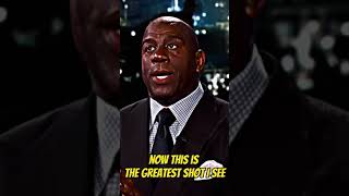Magic Johnson Witnessed Michael Jordan’s Greatest Shot! #shorts