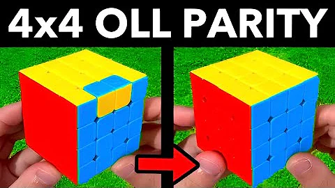 4x4 Rubik’s Cube: OLL Parity (EASY ALGORITHM)