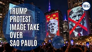 Full Anonymous São Paulo Artist Projects Protest Images Ahead Of Brazil Election Update