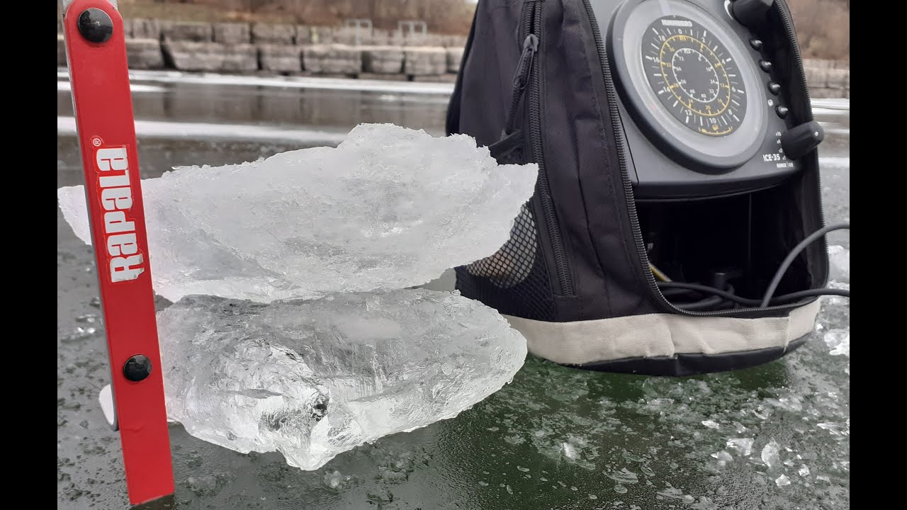 Hamilton Harbor Lake Ontario Ice Report - Jan 12 2022