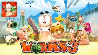 Worms 3 - Gameplay (Android)
