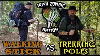 Walking Stick vs. Trekking Poles  Which Is Right For You?  Pros and Cons