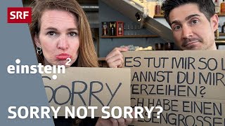 Perfekte Entschuldigung Männer, Ihr Müsst Euch Wie Eine Frau Entschuldigen Einstein² Srf