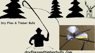 Parachute Grasshopper (parachute hopper)How to tie a parachute hopper dry fly for fly fishing hopper