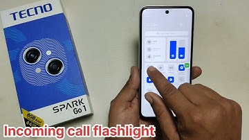 Tecno spark go 1 notification light on/off kaise karen,incoming call flashlight setting Tecno