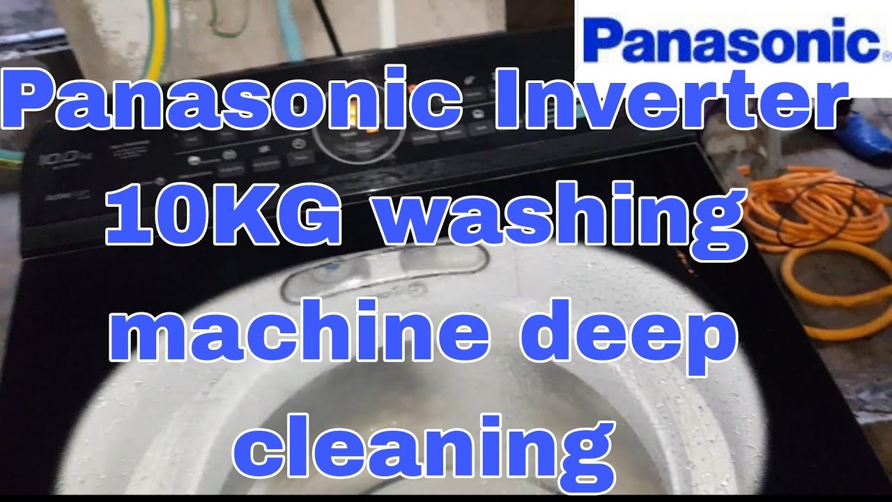 Panasonic washing machine inverter 10kg deep cleaning YouTube