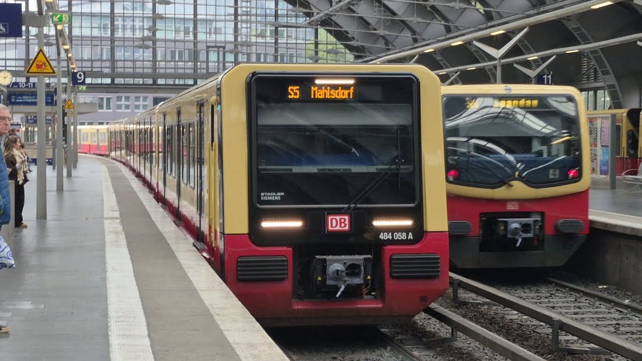 S-Bahn Berlin | Einsetzermitfahrt in der S5 von Ostbahnhof bis Mahlsdorf in der BR 484 058 A