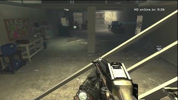 Modern Warfare 2 Tactical Nuke on SCRAPYARD HC Headquarters UMP45 - AFGHANOO