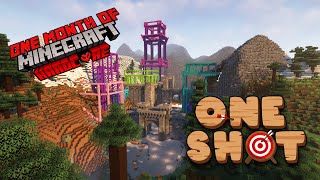 One month of hardcore Minecraft - One Shot SMP - Day 13