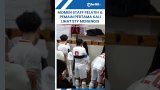 VIRAL Momen Shin Taeyong Menangis di Ruang Ganti Usai Gagal Bawa GARUDA MUDA Ke OLIMPIADE PARIS