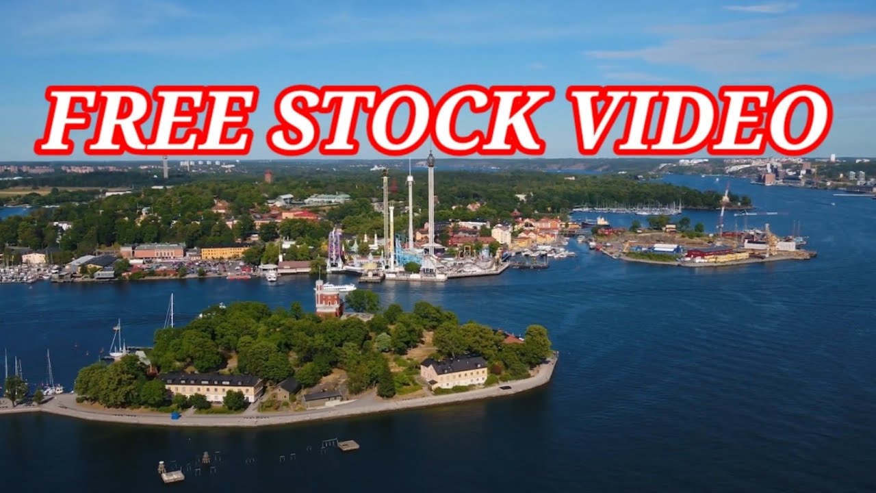 Building On The River Bank Free Stock Video 2021