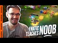 Hylissang coaches noob how to get out of Silver! | Fnatic Teaches Noob Ep1