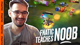 Hylissang coaches noob how to get out of Silver! | Fnatic Teaches Noob Ep1
