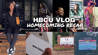 HBCU VLOG: SPELHOUSE /CAU HOMECOMING RECAP / FT. ANA LUISA /KENDRAIMANI 😍