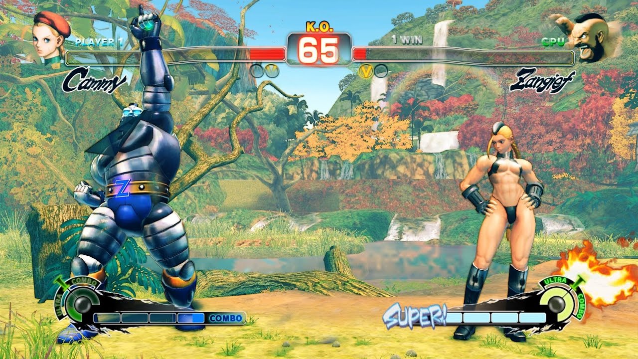 Street Fighter IV Update Adds Cammy And Zangief For Free