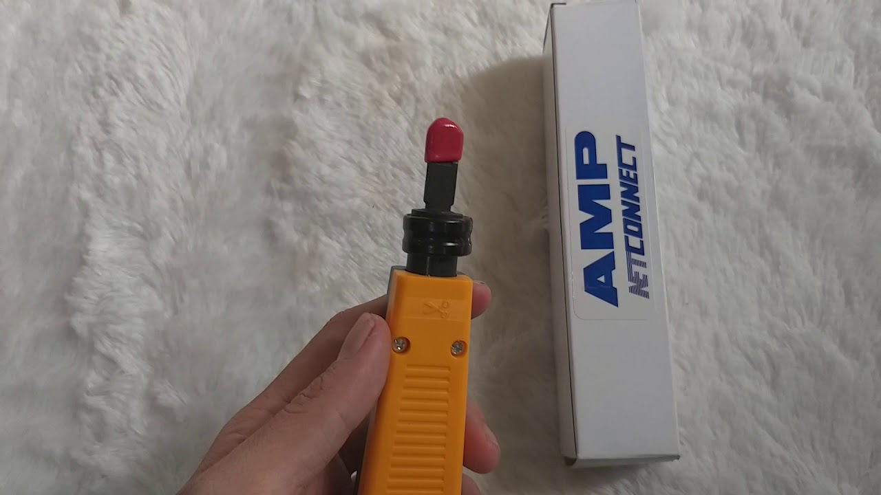 AMP PUNCH TOOL 110 YouTube