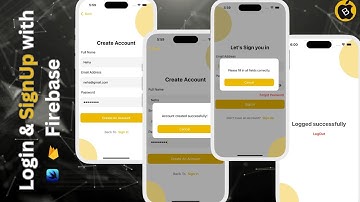 SwiftUI + Firebase: Build a Secure Login System with Custom Alerts - iOS 18