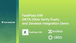 How IT Help Desks Verify Users in Zendesk — Automated Caller Verification with FastPass IVM