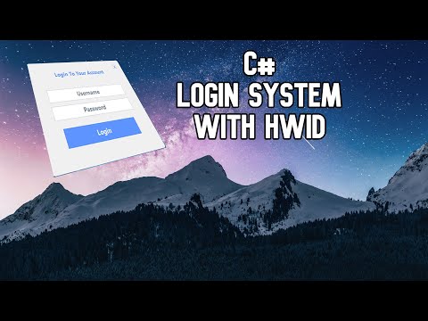 C# Login System HWID with API