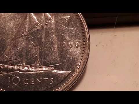 Canadian Coin 10 Cent 1969  