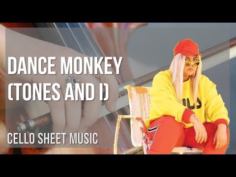 Cello Sheet Music How To Play Dance Monkey By Tones And I Youtube