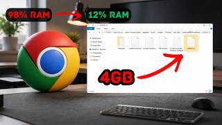 How to Delete Chrome's 4GB Gemini Nano AI File (Fix High RAM Usage)
