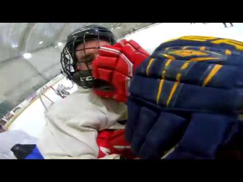 Fighting at an Ice Hockey Drop-In?! GoPro Hockey