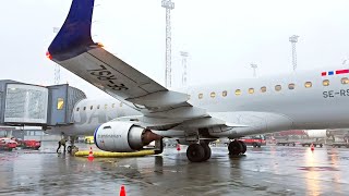 TRIP REPORT | SAS Link [SAS Go] Embraer 195 | CPH-BLQ | SK2685