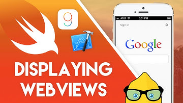 Xcode 7 Swift 2 Tutorial - Displaying WebViews - iOS 9 Geeky Lemon Development