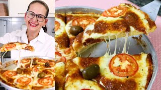 SOBROU ARROZ? ENTÃO FAÇA PIZZA! RECEITA DE LIQUIDIFICADOR MAIS INCRÍVEL QUE EXISTE! Isamara Amâncio