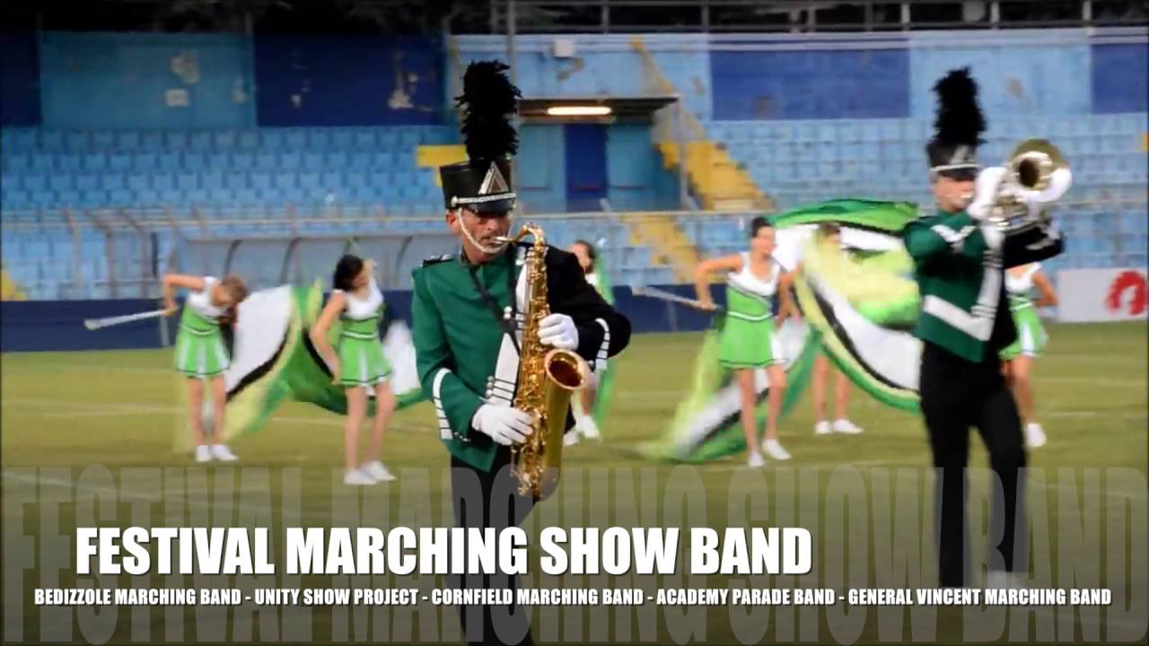 FESTIVAL MARCHING SHOW BAND TRAILER HD Bedizzole Marching Band
