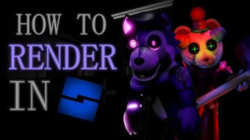 How to Make RENDERS in Roblox Studio! | Roblox Studio Tutorial