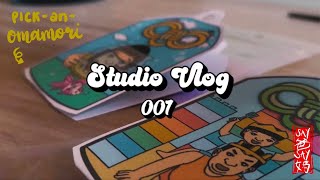 Studio Vlog 001 Tarot Oracle Cards Etsy Small Business Pick An Omamori Family Heirloom Tarot