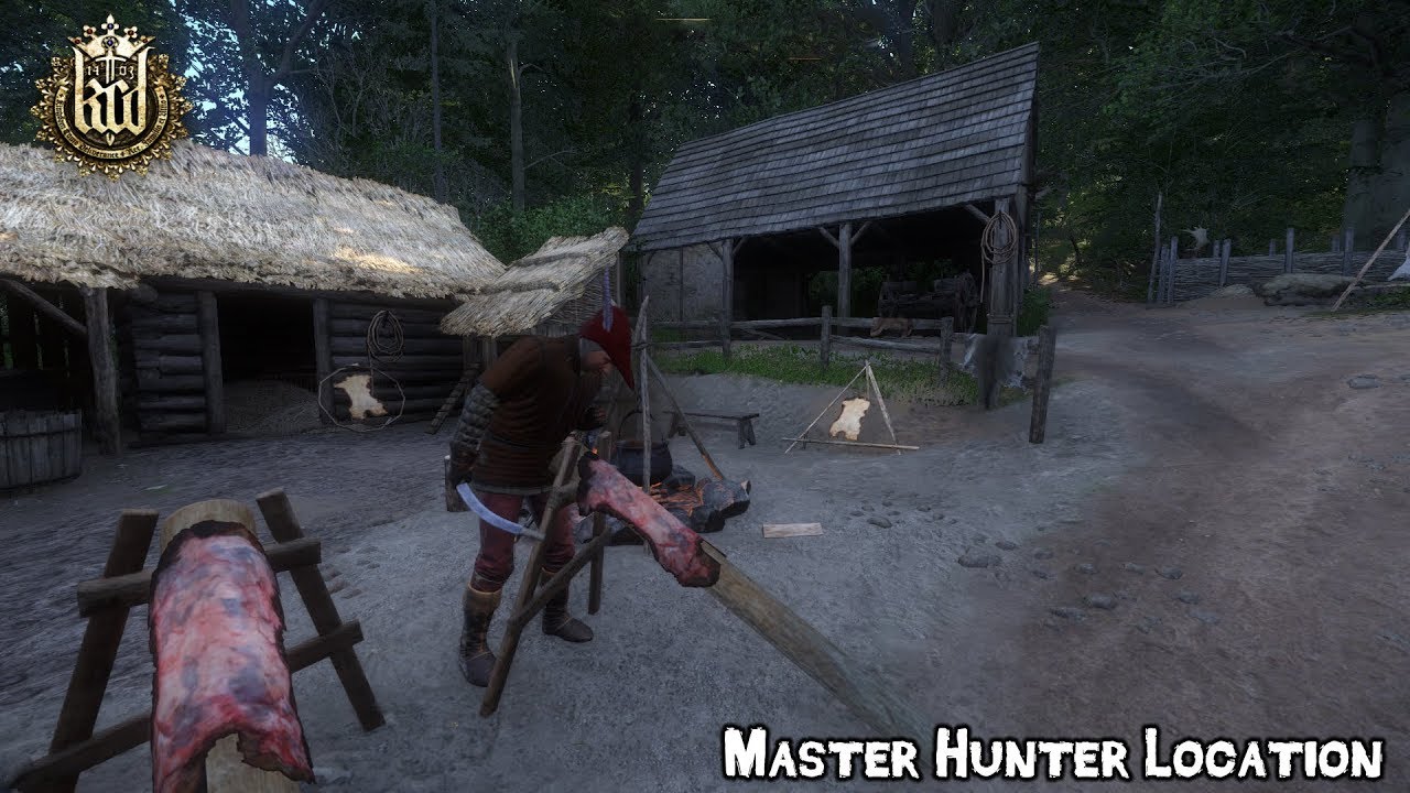 Kingdom Come Deliverance Master Hunter Location & Guide [Hunting