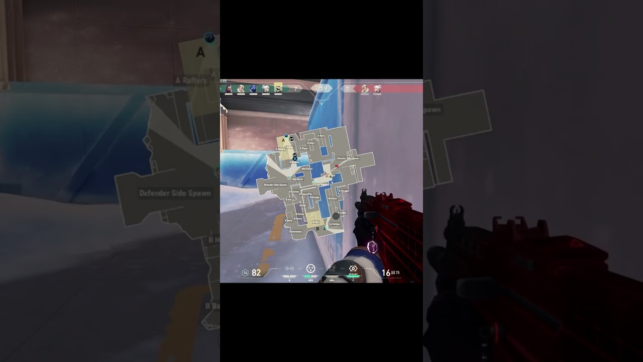 crosshair placement 🧐  #shorts